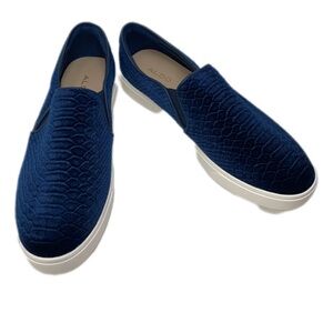 Aldo | Cadelinna | Rich Blue | Textured Fabric | Slip-on | 8.5